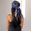 New Silk Scarf and Wrap for Designer Luxury Brand Kerchief Neck Head/Hair Scarves Bandana Handkerchief 90X90CM Headscarf 4