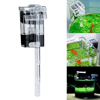 3 In 1 Aquarium New Hanging Filter 2.5W External Filter Wall-mounted Oxygenation Pump Water Purification Aquarium Accessories