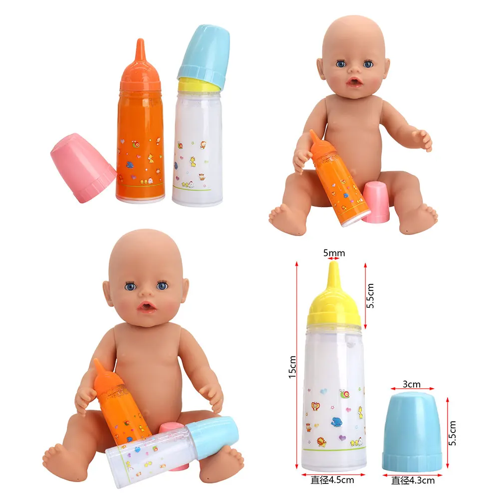 Magic bottle Set Wear For 30-55cm Baby Reborn Dolls  12-17-22inch Baby Doll Accessories 3