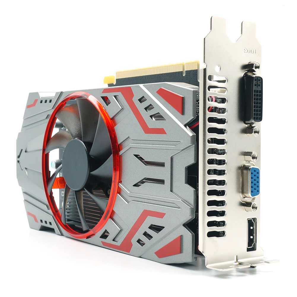 Graphic Card GTS450 1GB 2GB GDDR5 128bit Desktop Gaming Video Cards PCI-express2.0 VGA DVI HDMI-compatible With Cooling Fans
