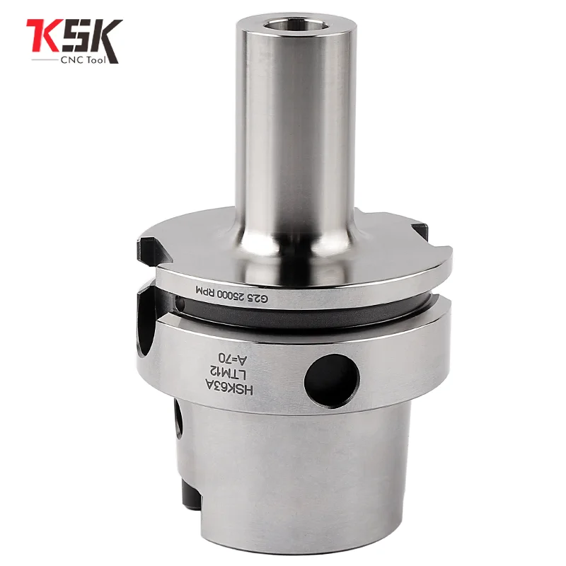 

1pcs HSK63A-M12-70 M12 Aseismic locking type threading holder for BAP milling head