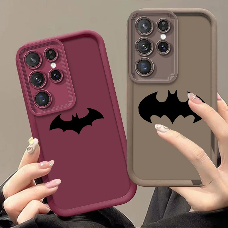 

BBt LOGO For Samsung S20 S21 S22 S23 S24 FE Plus Ultra 5G Note 20 Ultra Eyes Ladder Phone Case Soft Funda Cover Capa