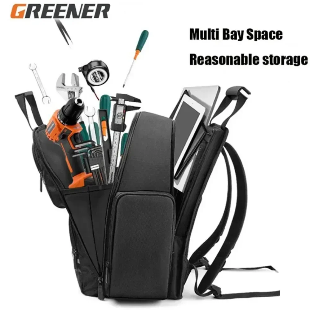 

Multifunctional Tools Bag Waterproof Professional Electrician Storage Organizer Carpenter Tools Bag for Work Accessories