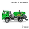 NEW LESU RC Loader Skip Truck 1/14 Scale 4*4 Metal Hydraulic Swing Arm Garbage Truck RC Truck Dump Car Tipper Model RC Toys Gift 2