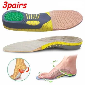 1/3 paia solette ortopediche plantari piede piatto salute suola pad supporto arco pad fascite plantare piedi cura solette plantari plantari 1