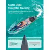 126 Paddle Board, 550LB Capacity Touring Inflatable Paddle Board with Complete SUP Accessoriesamp Kick Pad, Stable Stand up Pad