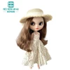 Clothes for doll Fashion Polka dot shirts, sundresses, sweatshirt sets fits Blyth Azone OB22 OB24 doll accessories 3