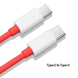 High - Power Dual USB - C Super Fast Charging Cable, 150W/100W/65W - 1m (Red)
