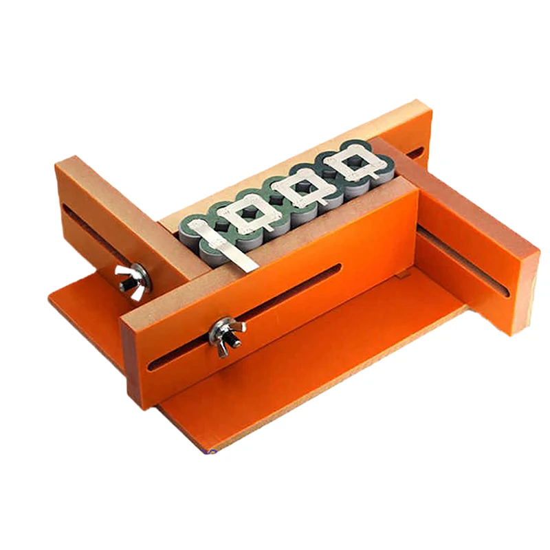 18650 Battery Kit Assembly Frame, Lithium Battery Holder for 21700/32650 Packs, DIY Insulation