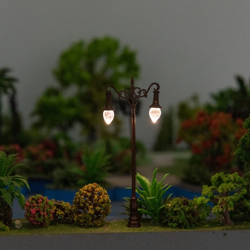 1PC Miniature Post Lights Micro Landscape Light for Play House Dollhouse Girl’s Pretend Play Hobby Building Model 3V/12V 5 1PC Miniature Post Lights Micro Landscape Light for Play House Dollhouse Girl’s Pretend Play Hobby Building Model 3V/12V 5