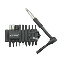 Jeu de clés à cliquet EDC à 60 dents, 21 pièces, support magnétique et embouts de 1/4 ", adaptateur de précision de 4 mm, portable avec mousqueton 5