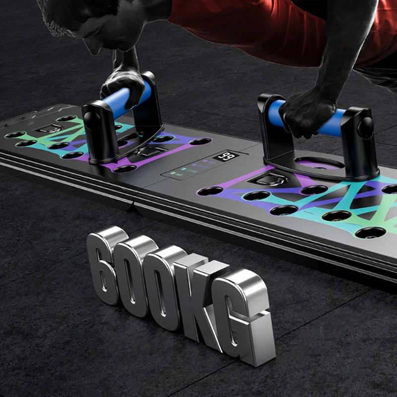 Counting Folding Push Up Board Multifunctional Exercise Table Abdominal Muscle Enhancement Gym Sports Portable Fitness Equipment