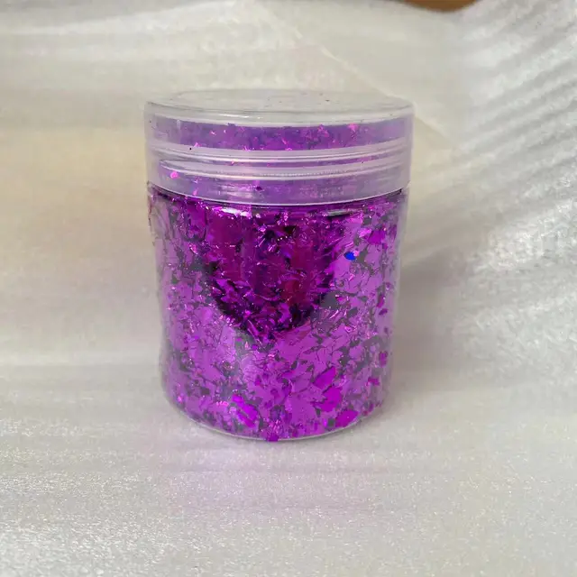 4G Szénszálas Barkácsolás Apróra Vágott Rövid Vágás Műanyag Színű Csillogó Chips Darabok - Image 5