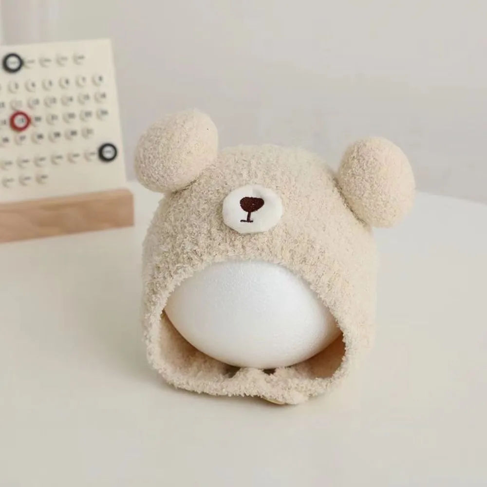 Polyester Winter Warm Knitted Newborn Beanie Hat