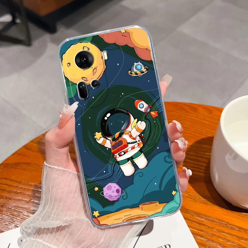 Clear Protective Silicone Anti-Drop Phone Case