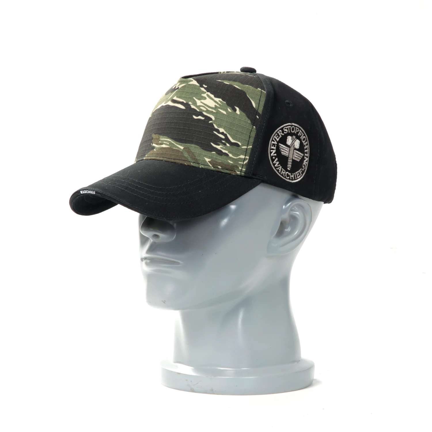 Tactical Camouflage Hat Adjustable Outdoor Sports Sunscreen Cap Unisex Breathable for Hunting Fishing