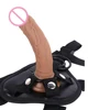 Strap on Dildo Realistic Penis Adjustable Strapon Dildo Sex Toys for Lesbian Women Couples Suction Cup Dildo Female Masturbation 1