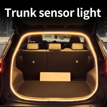 Luci per bagagliaio di un'auto, luci a induzione automatiche, luci a LED con luci per portellone posteriore, luci di lettura per auto e luci interne