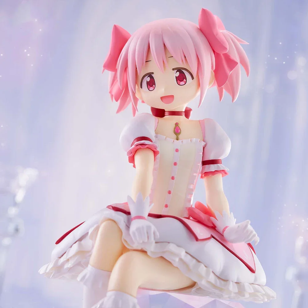 Anime Magical Girl Figurine: Adorable Madoka & Homura Collectible Statue