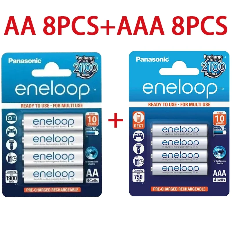 AA 8PCS AAA 8PCS
