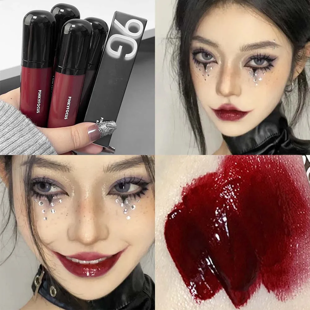 Lip Makeup Lip Glaze Lip Tint Lasting Black Mirror Waterproof
