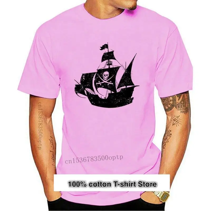 Camiseta De Algodon Con Diseado De Barco Pirata, Camisa Popular De Piratas, Bandera, Calavera, Huesos, Charles Paleta, Blackbead