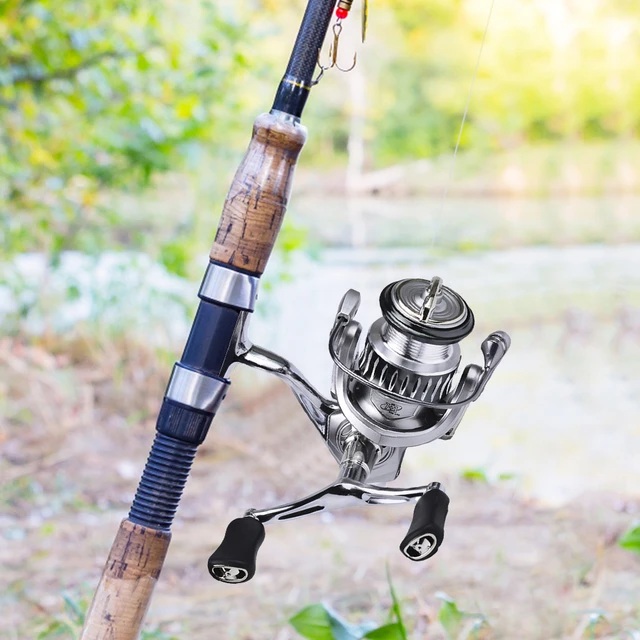 PROBEROS Fishing Reel With Balance Bar 1500-2500 Series Double Handle  Spinning Wheel Water Proof Reel 5.2:1 Gear Ratio Pesca - AliExpress