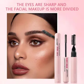 Long-Lasting Eyebrow Styling Gel Portable 3D Waterproof Eyebrow Enhancers Cream Natural Setting Eye Brows Styling Women - Thumbnail 2