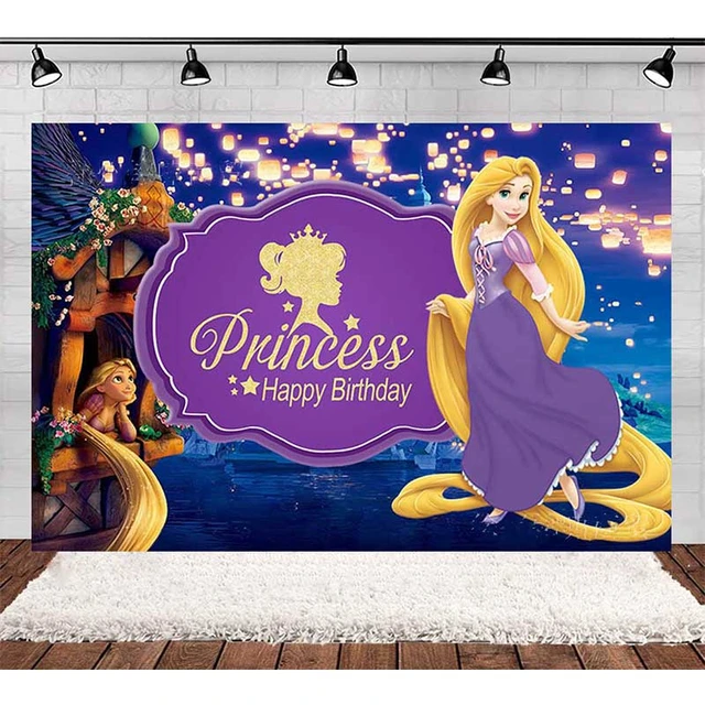 Rapunzel Birthday Party Supplies  Rapunzel Birthday Decorations - Disney  Birthday - Aliexpress