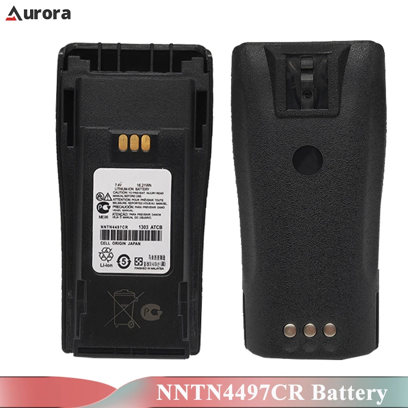NNTN4497CR/DR Li-ion Battery 2250mAh Compatible with Motorola GP3688 GP3188 CP140 CP040 DEP450 CP140 CP040 CP200 Radio Accessory 3