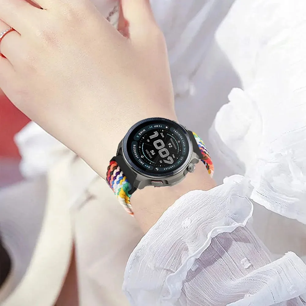 Sport Nylon Strap, 22mm/20mm Adjustable Watchband Bracelet