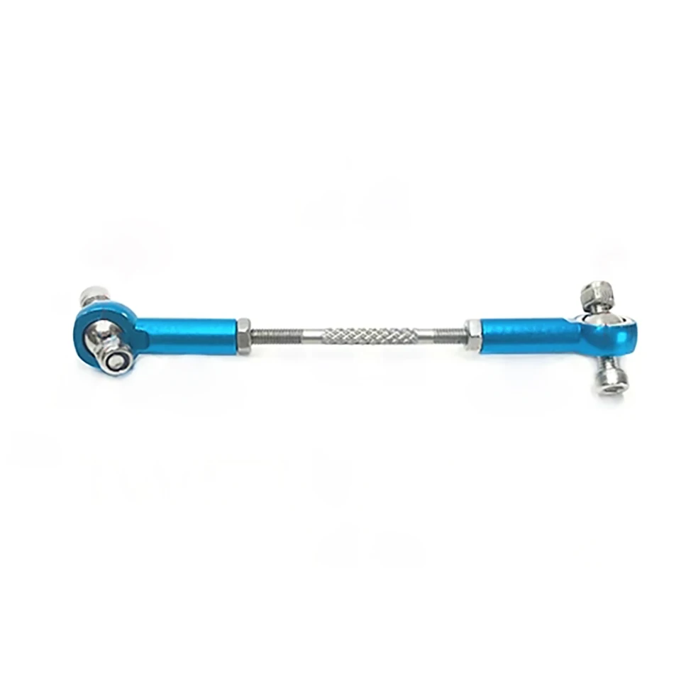 10 Pack M3 Tie Rod End Ball Joints - 3mm Thread, 22mm Long, Aluminum For RC Cars (Tamiya, Traxxas, Redcat, HSP, Axial)