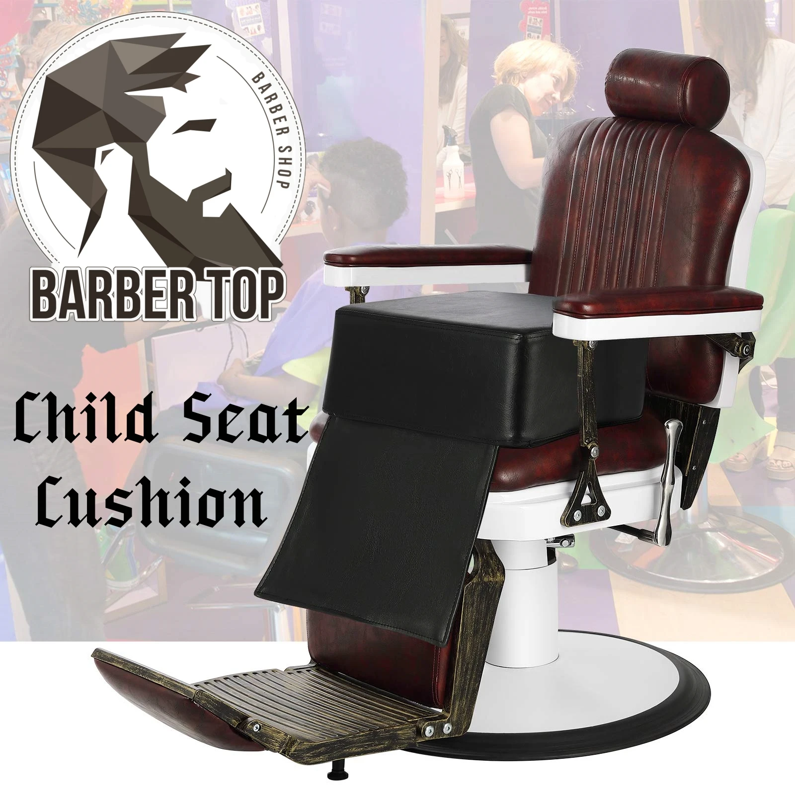 Cabelo infantil corte cadeira barbeiro cabeleireiro cabeleireiro