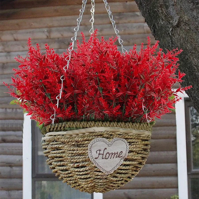 Artificial Lavender Bouquet - 35cm Decorative Floral Arrangement