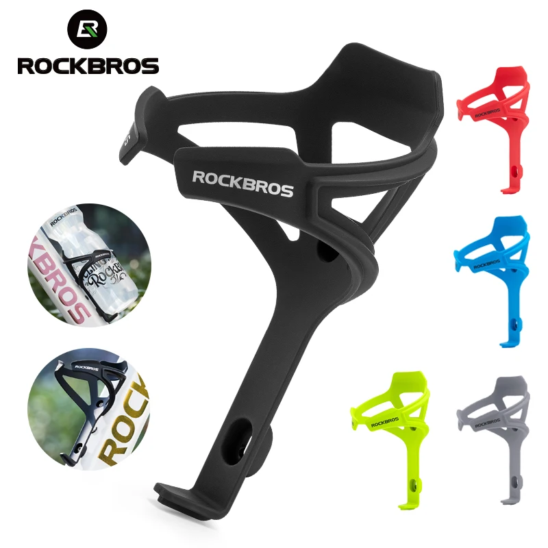 

ROCKBROS Bicycle Water Bottle Cage Ultralight PC Bottle Holder MTB Road Cycle Equipment Secure Bike Bottle Bracket Cup Holder