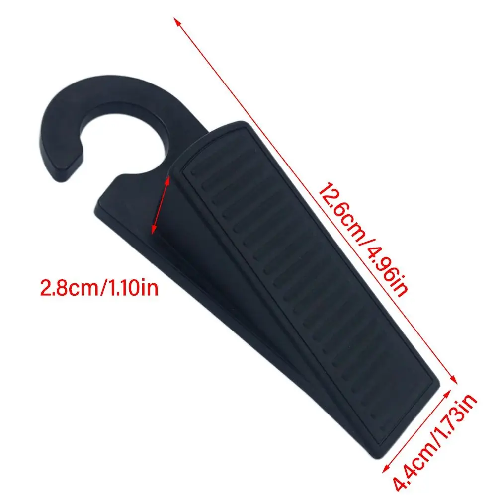 Punch Free Door Stopper Can Be Hang Windproof Door Stopper Surface Stripe Design Home Bedroom Office Stop Safety Card