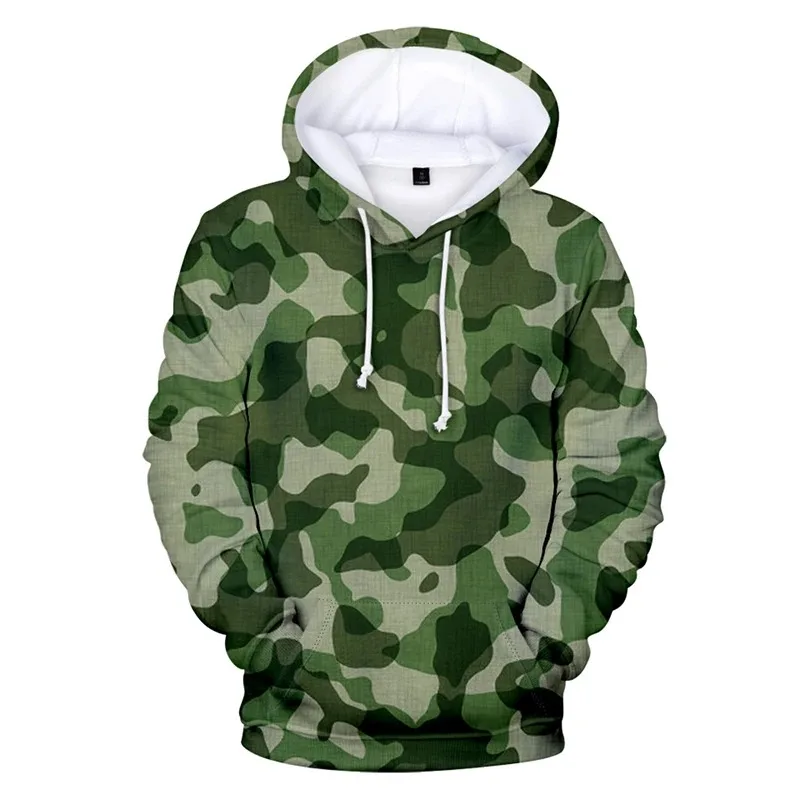 Fashion hip hop cool colorful camouflage 3d hoodies pullover men women hoodie with hood long sleeve tops harajuku hoodies with