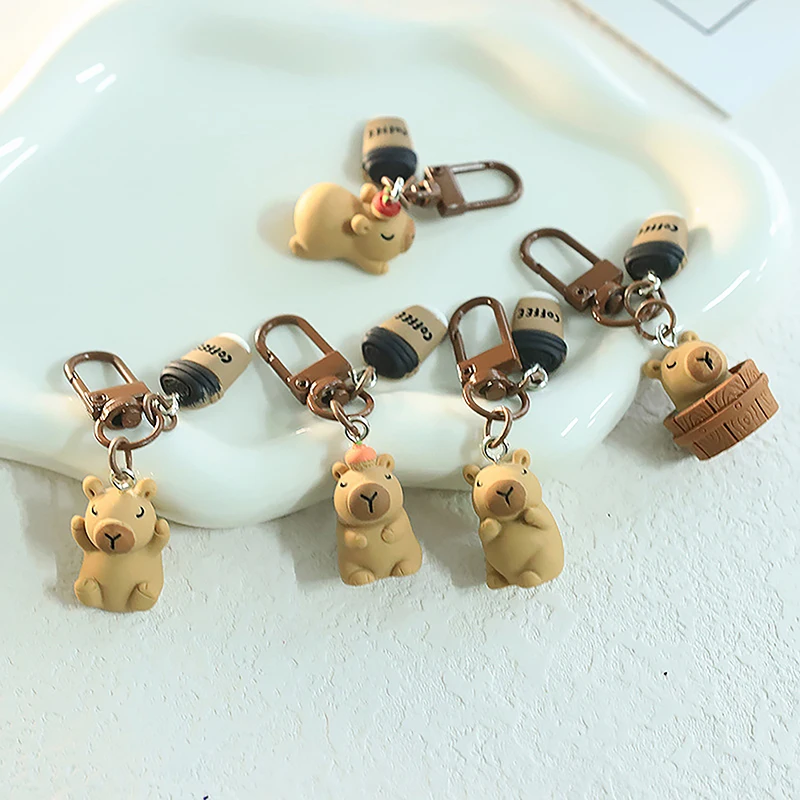 Animaux Capybara Chaussures Charms Pour Crocs, Accessoires Charms, Sabots Bubble Slides, Décoration De Chaussures DIY, Enfants, Adultes, Cadeaux De Ix