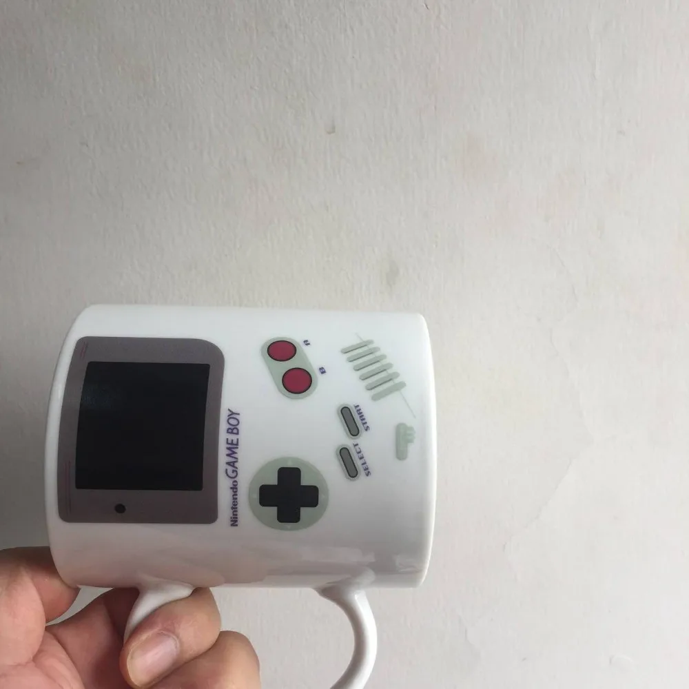 Funny Heat Sensitive Game Mugs Ceramic Boy Mug Home Office White Porcelain Milk Beer Coffee Mug Color Changing Drinkware ceramic drinking cup ceramic cup ceramic mug ceramic coffee cup beer mug coffee cup