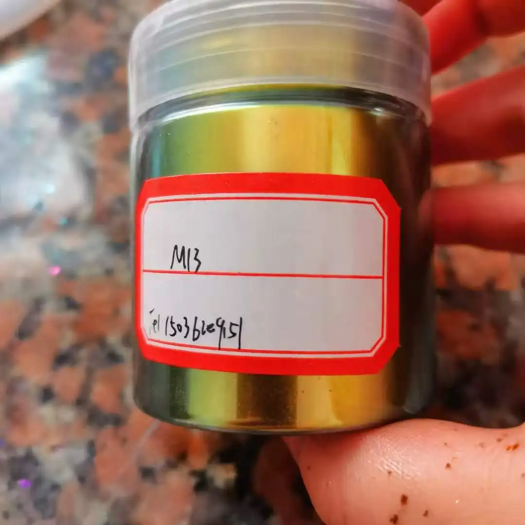 슈퍼 시프팅 하이퍼시프트 카멜레온 피그먼트 파우더 광학 가변 크로마시프트/컬러시프트 인쇄 잉크 피그먼트 파우더