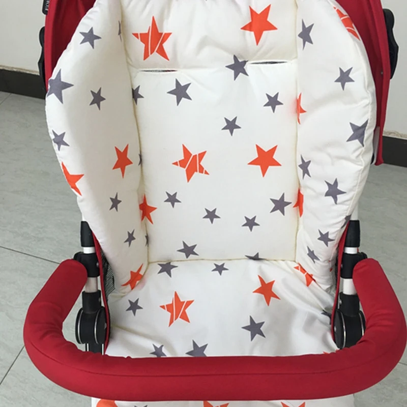 Baby High Chair Accessories Stroller Seat Pad High Chair Seat Cushion Liner Mat Cotton Soft