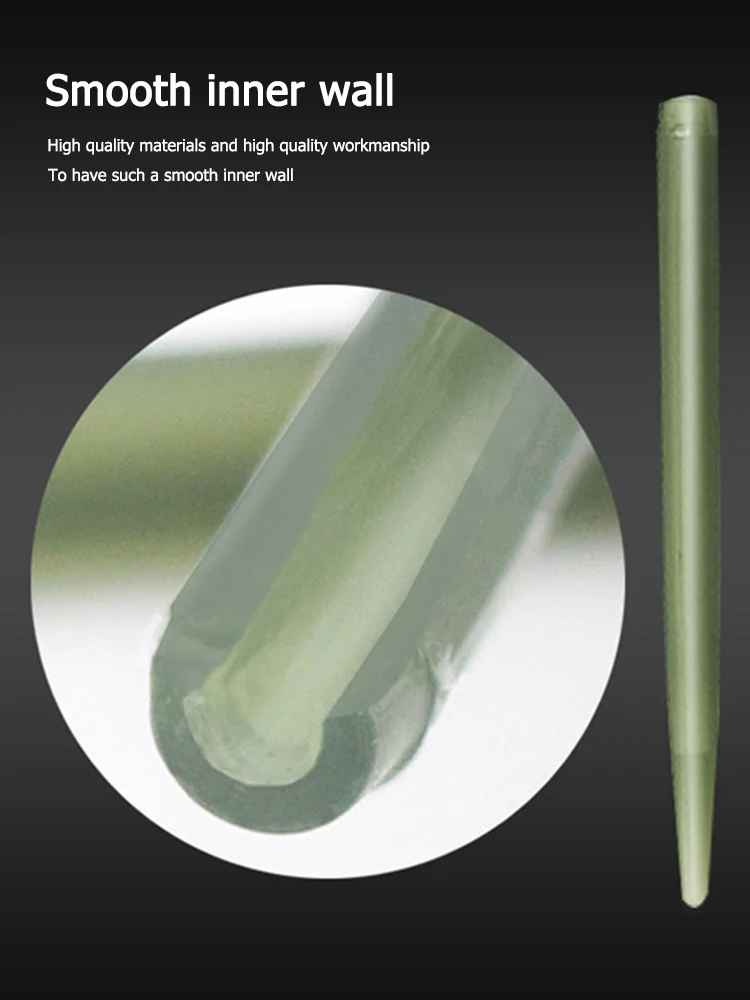 Carp Fishing Anti Tangle Sleeves Connect Helicopter Rig Rubber Tip Tube Hook 30x fishing hook tube fishing hook fishing accessories fishing tools fishing tool fishing tackle