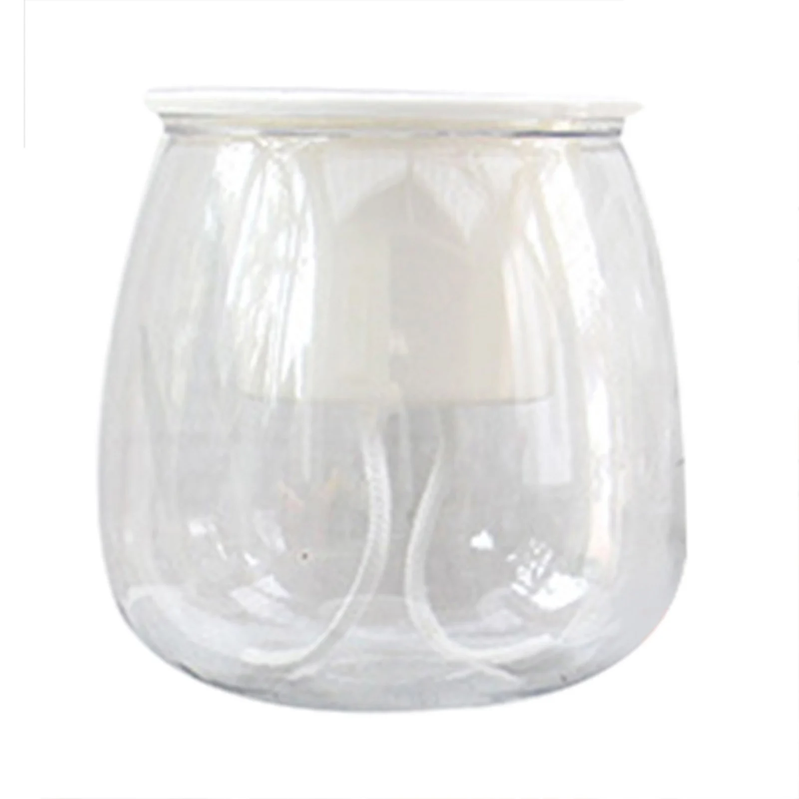 Self-Watering Indoor Planter with Absorbent Cotton Rope