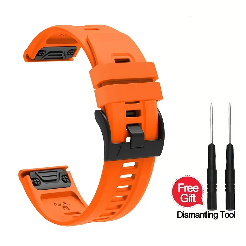 Silicone QuickFit Watch Band - Premium 22mm/26mm Strap