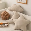 Decoration Pillow Cloud Star Knot Sugar Moon Shape Cushion Stripe Soft for Kids Room Party Sofa Chair Car 1