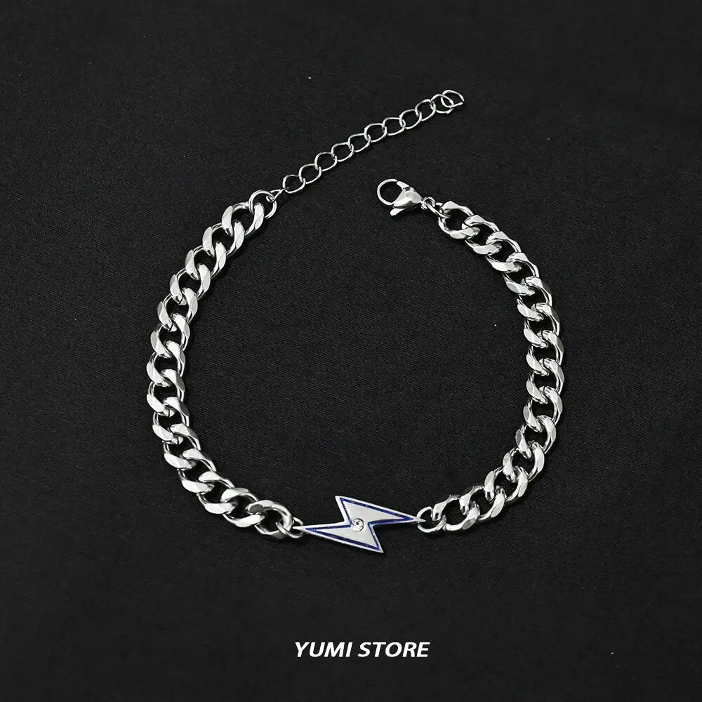 Punk Niet Armband Für Mann Frau Hip Hop Titan Stahl Niet Anhänger Armband Retro Straße Schmuck Kpop Zubehör Großhandel – Detail 8