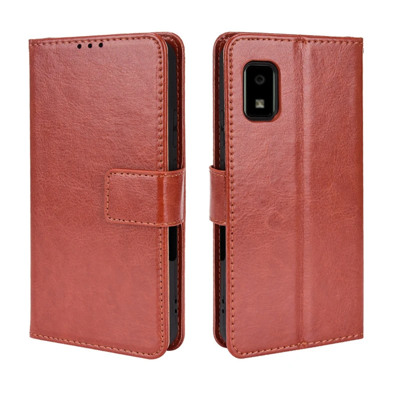 Luxury Leather Case for Sharp Aquos Wish 2 SH-51C Wallet Card Holder  Magnetic Phone Cover for Sharp Aquos Wish SHG06 SH-M20 Etui