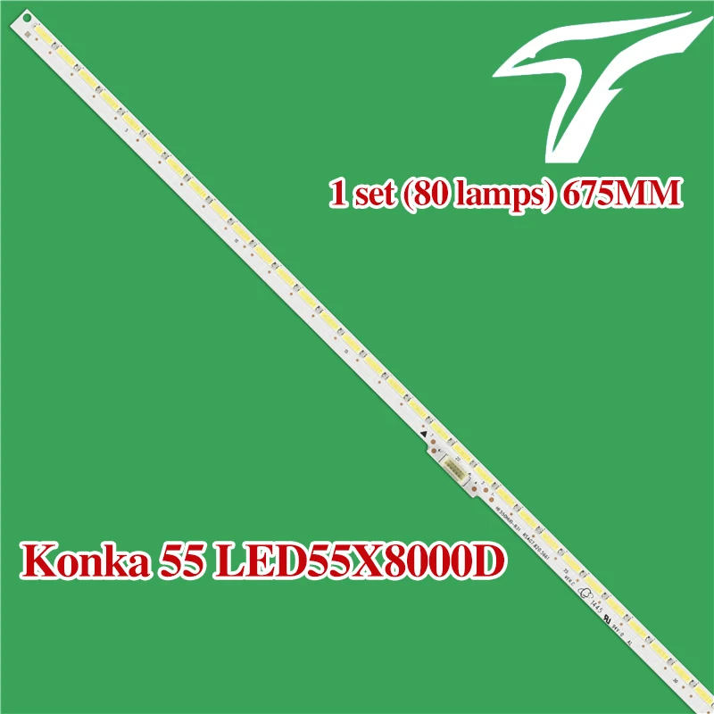 675mm LED Ʈ  Ʈ 80leds LCD TV SSL550-3E1B L55V7300A-3D LED55K310X3D LED55K510G3D LJ64-03515A STS550A66_80LED