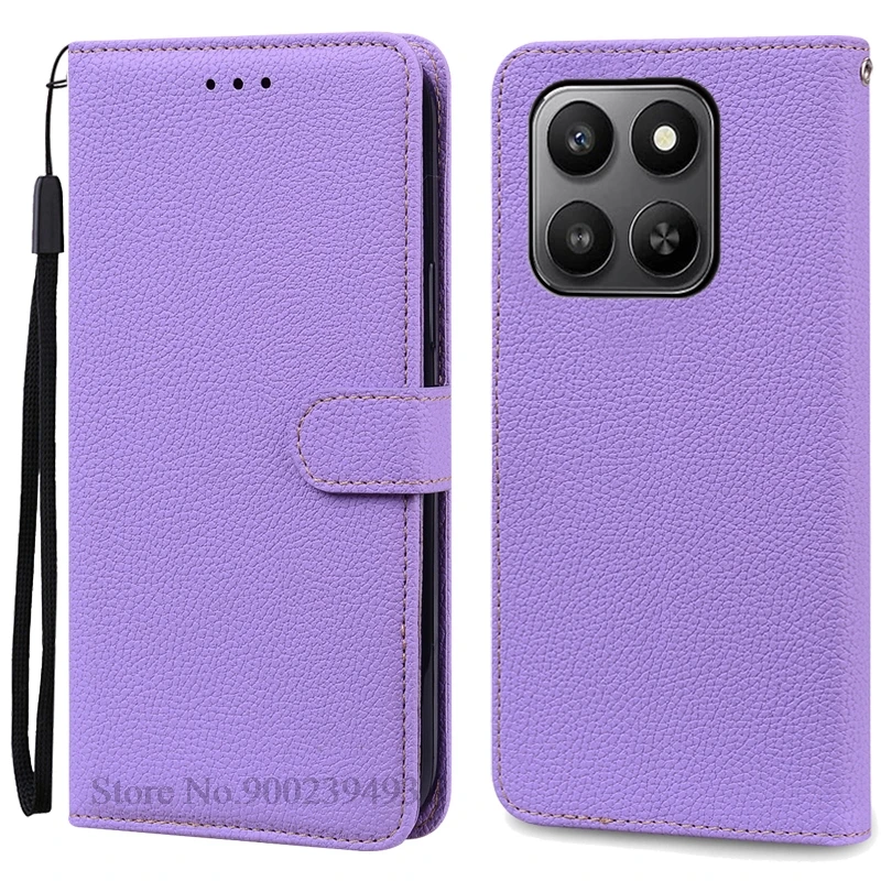 Leather Flip Wallet Case