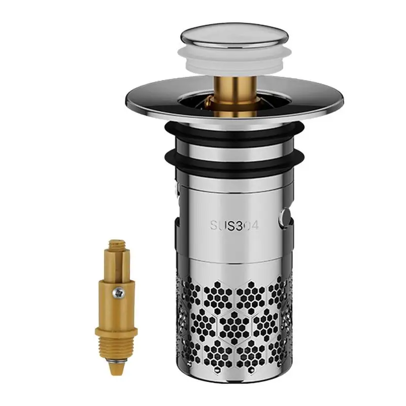 

Фильтр для слива раковины, многофункциональный фильтр для защиты от засорения, с защитой от запаха, отличный аксессуар для кухни и ванной комнаты